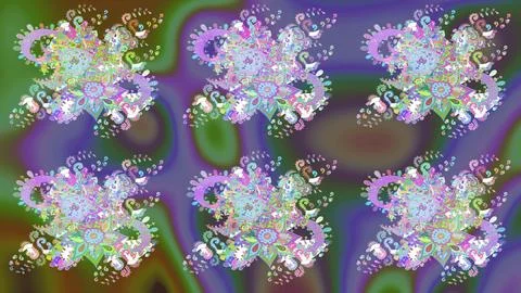 Abstract super cute and nice interesting picture Stock Illustration