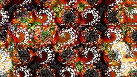 Abstract super cute and nice interesting picture Illustrazione stock