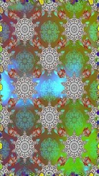 Abstract super cute and nice interesting picture Stock Illustration
