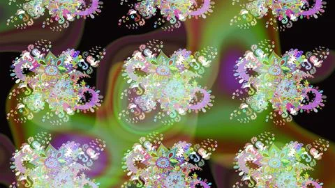 Abstract super cute and nice interesting picture Illustrazione stock