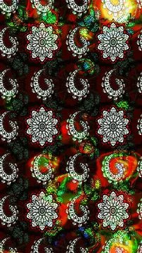 Abstract super cute and nice interesting picture Stock-Illustration