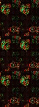 Abstract super cute and nice interesting picture 库存插图