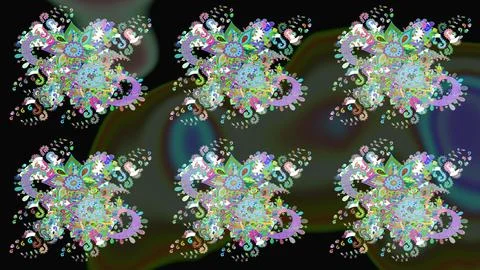 Abstract super cute and nice interesting picture イラスト素材