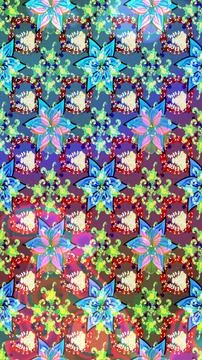 Abstract super cute and nice interesting picture Illustrazione stock