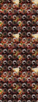 Abstract super cute and nice interesting picture Illustrazione stock