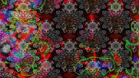 Abstract super cute and nice interesting picture 库存插图