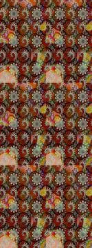 Abstract super cute and nice interesting picture 库存插图