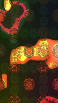 Abstract super cute and nice interesting picture Stock Illustration