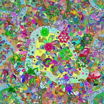 Abstract super cute and nice interesting picture Stock Illustration