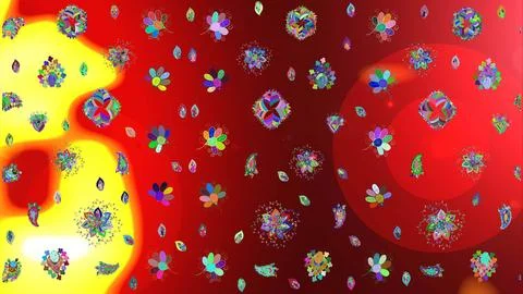 Abstract super cute and nice interesting picture Stock Illustration