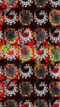 Abstract super cute and nice interesting picture Stock Illustration