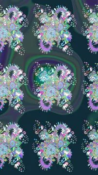 Abstract super cute and nice interesting picture Stock Illustration