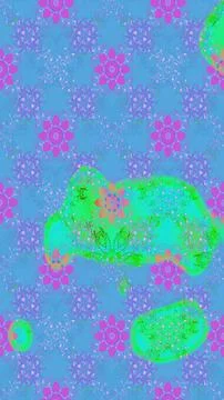 Abstract super cute and nice interesting picture Stock Illustration