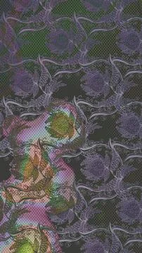 Abstract super cute and nice interesting picture Stock Illustration