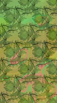 Abstract super cute and nice interesting picture Stock Illustration