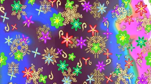 Abstract super cute and nice interesting picture Stock Illustration