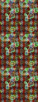 Abstract super cute and nice interesting picture Stock Illustration
