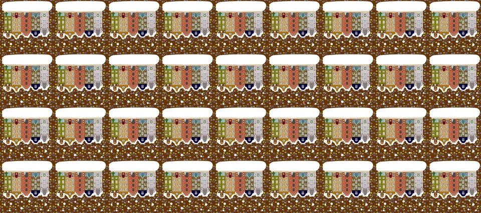 Abstract super cute and nice interesting picture Ilustración de archivo
