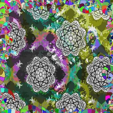 Abstract super cute and nice interesting picture Stock Illustration