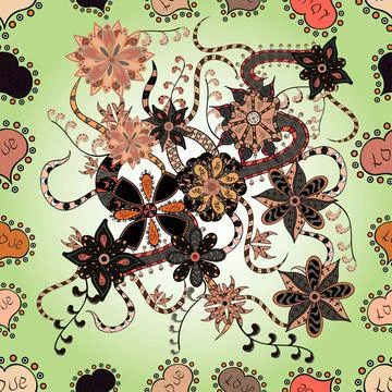 Abstract super cute and nice interesting picture Illustrazione stock