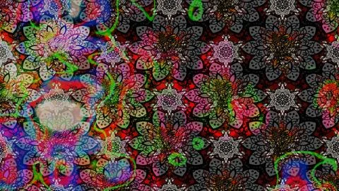 Abstract super cute and nice interesting picture Stock Illustration