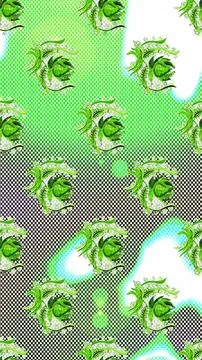 Abstract super cute and nice interesting picture Stock Illustration