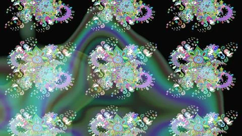Abstract super cute and nice interesting picture Stock Illustration
