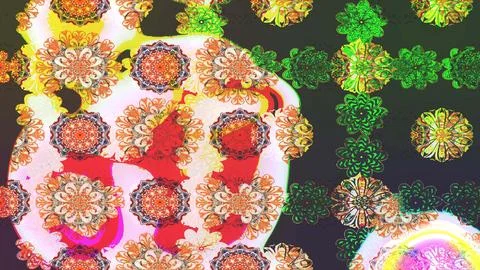 Abstract super cute and nice interesting picture Stock Illustration