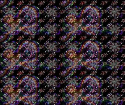 Abstract super cute and nice interesting picture Stock Illustration