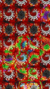 Abstract super cute and nice interesting picture Illustrazione stock