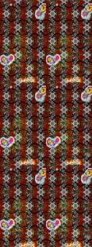 Abstract super cute and nice interesting picture Stock Illustration