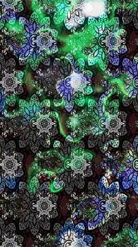 Abstract super cute and nice interesting picture Stock Illustration
