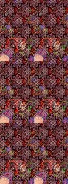 Abstract super cute and nice interesting picture Illustrazione stock