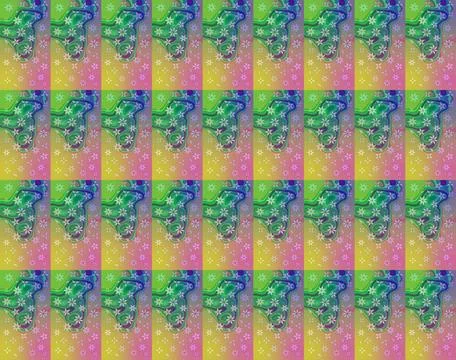 Abstract super cute and nice interesting picture Illustrazione stock