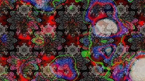 Abstract super cute and nice interesting picture Stock Illustration