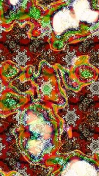 Abstract super cute and nice interesting picture Stock Illustration