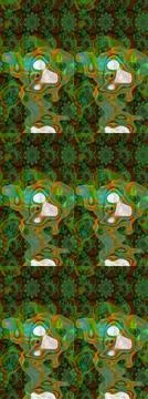 Abstract super cute and nice interesting picture Stock Illustration