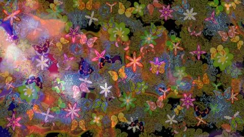 Abstract super cute and nice interesting picture Stock Illustration