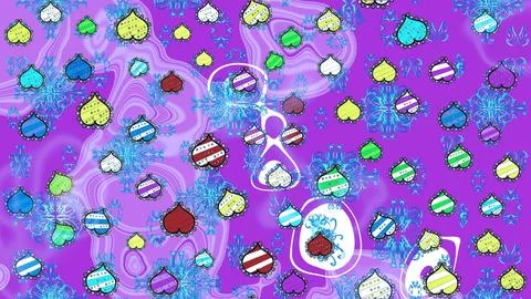 Abstract super cute and nice interesting picture Stock Illustration