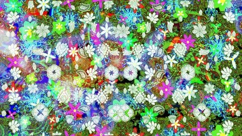 Abstract super cute and nice interesting picture Stockillustratie