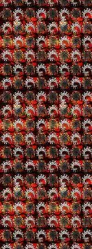 Abstract super cute and nice interesting picture Stock Illustration