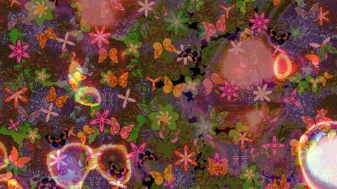 Abstract super cute and nice interesting picture Stock Illustration