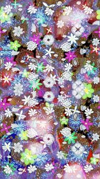 Abstract super cute and nice interesting picture Stock Illustration