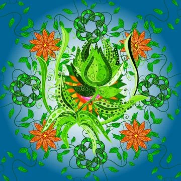 Abstract super cute and nice interesting picture Illustrazione stock
