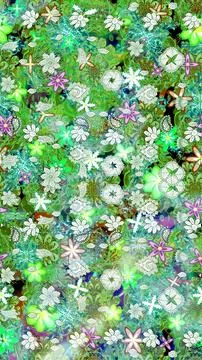 Abstract super cute and nice interesting picture Stock Illustration