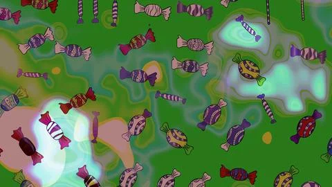 Abstract super cute and nice interesting picture Illustrazione stock