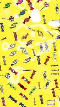 Abstract super cute and nice interesting picture Stock Illustration