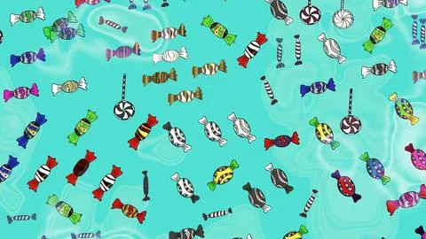 Abstract super cute and nice interesting picture Stock Illustration