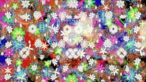 Abstract super cute and nice interesting picture Illustrazione stock