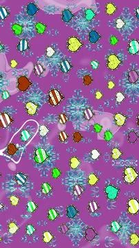 Abstract super cute and nice interesting picture Stock Illustration
